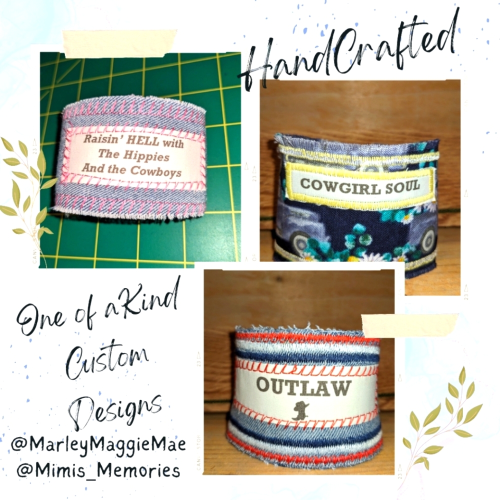 INTRODUCING! NEW HANDCRAFTED CUFF BRACELETS!